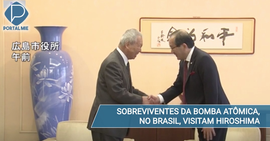 Sobreviventes Da Bomba Atômica, Residentes No Brasil, Visitam Hiroshima ...