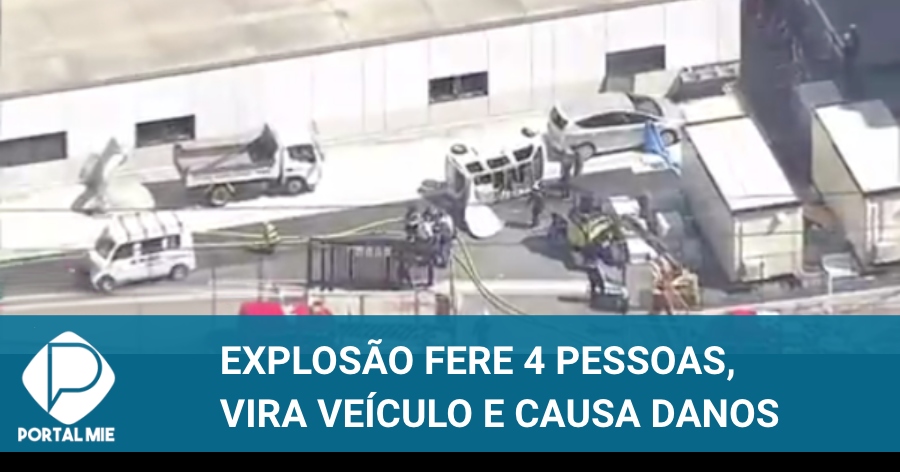 Explosão em instalação de água fere 4 homens - Portal Mie