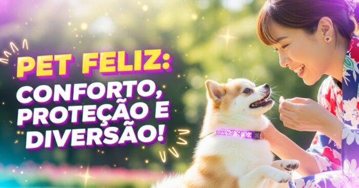 Conforto e estilo para seu pet: as tendências imperdíveis