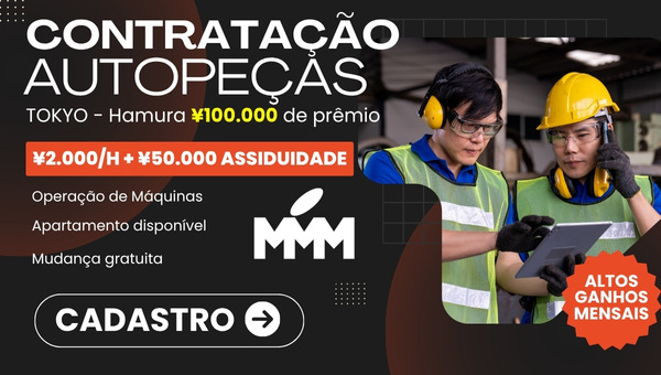 Empregos estáveis no Japão - UT SURI-EMU